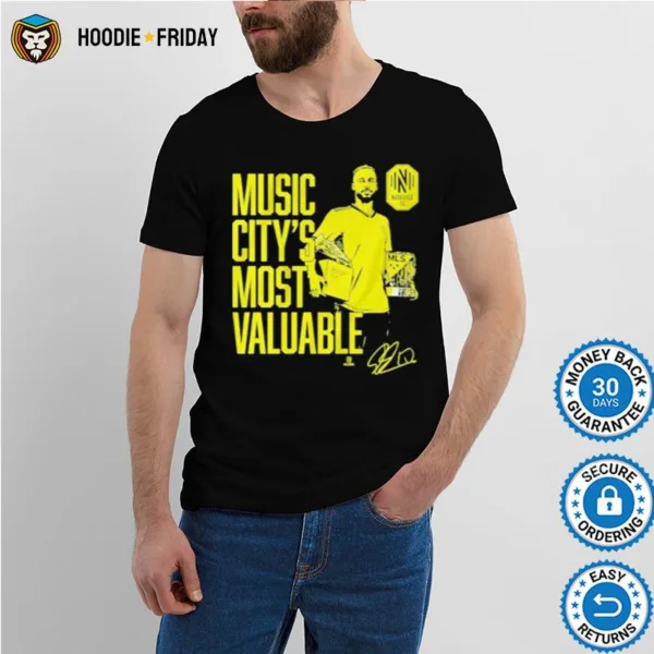 Hany Mukhtar Music City Most Valuable Nashville Sc Shirts