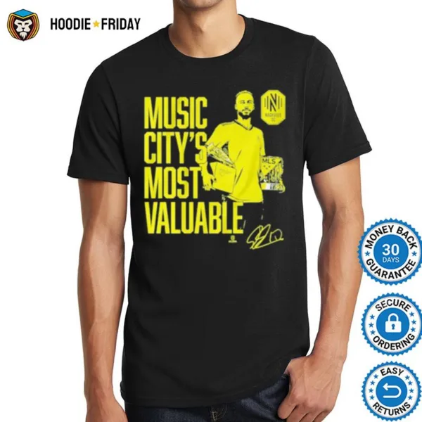 Hany Mukhtar Music City Most Valuable Nashville Sc Shirts