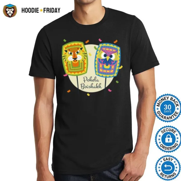 Happy And Lucky Bengali New Year Shirts