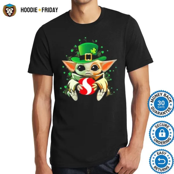 Happy St Patrick? Day Baby Yoda Hug Safeway Shirts