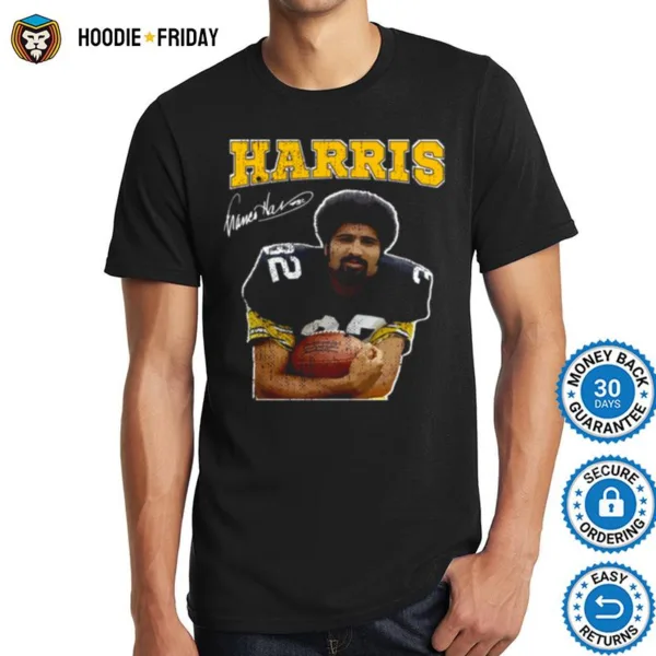 Harris 32 Baseball Franco Harris Goat Tribute Shirts