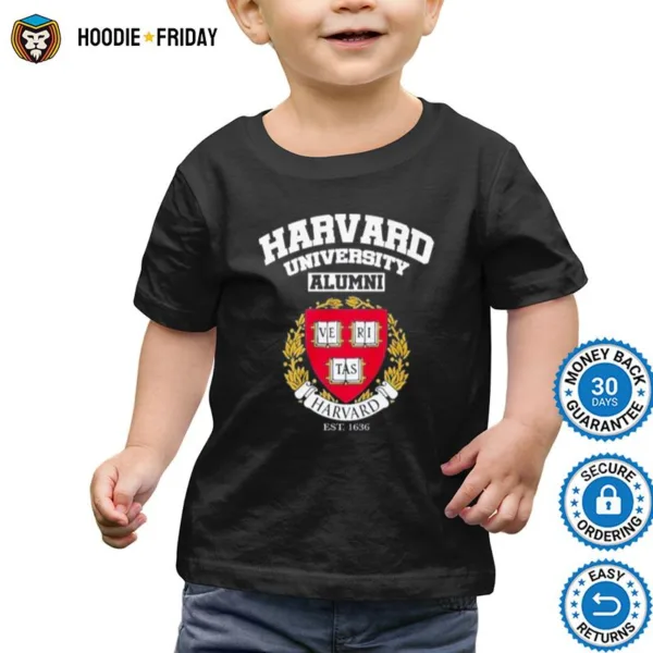 Harvard University Alumni Veritas Est 1636 Shirts