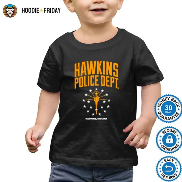 Hawkins Police Dept Stranger Things Shirts