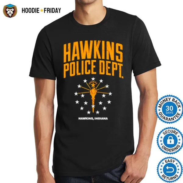 Hawkins Police Dept Stranger Things Shirts